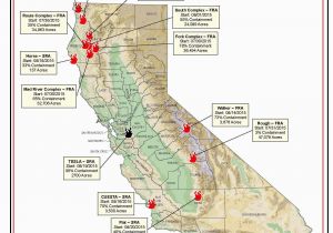 Map Of Current California Wildfires southern California Wildfire Map Free Printable Map Current