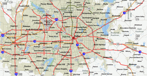 Map Of Dallas County Texas Map Of Texas Dallas Business Ideas 2013