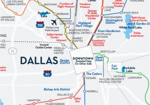 Map Of Dallas Texas and Suburbs Greater Dallas area Map