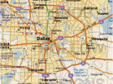 Map Of Dallas Texas and Surrounding area Dallas area Map topdjs org