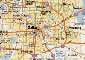 Map Of Dallas Texas and Surrounding area Dallas area Map topdjs org