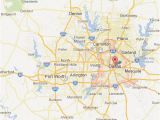 Map Of Dallas Texas and Surrounding areas Dallas fort Worth Map tour Texas