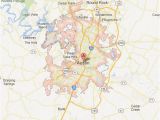 Map Of Dallas Texas and Surrounding Cities Texas Maps tour Texas