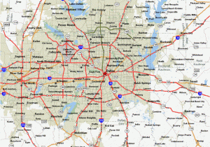 Map Of Dallas Texas and Surrounding towns Map Of Texas Dallas Business Ideas 2013
