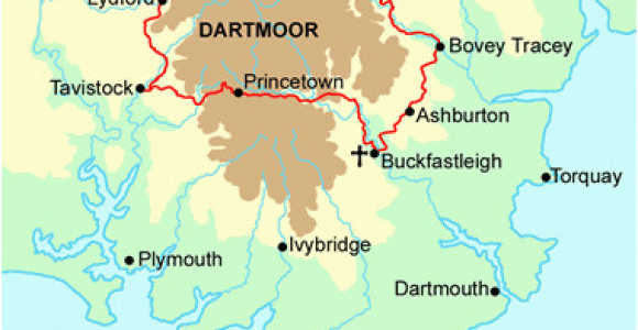 Map Of Dartmoor England Dartmoor Map Baskerville London Map Dartmoor Walking Holiday