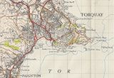 Map Of Dartmoor England torquay Geological Field Guide by Ian West