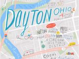 Map Of Dayton Ohio and Suburbs 24 Hours In Dayton Oh with Bethany and Jana Design Sponge