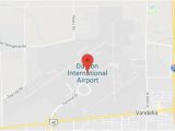 Map Of Dayton Ohio and Surrounding Cities Dayton International Airport Private Jet Empty Leg Flights Jet