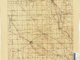 Map Of Dayton Ohio area Ohio Historical topographic Maps Perry Castaa Eda Map Collection