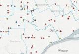 Map Of Dearborn Michigan Online Map Shows Status Of Detroit Medical Marijuana Shops News