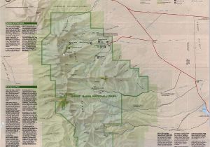 Map Of Death Valley California Maps Of United States National Parks and Monuments
