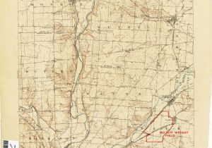Map Of Delaware County Ohio Ohio Historical topographic Maps Perry Castaa Eda Map Collection