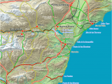 Map Of Denia area Spain Large Map Of Spain S Cities and Regions