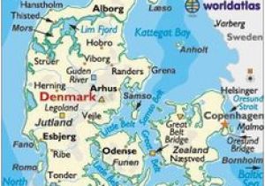 Map Of Denmark In Europe 19 Best Denmark Map Images In 2019 Denmark Map Copenhagen