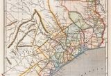 Map Of Denton Texas Republic Of Texas by Sidney E Morse 1844 This is A Cerographic