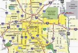 Map Of Denver Colorado area Denver Metro Map Unique Denver County Map Beautiful City Map Denver