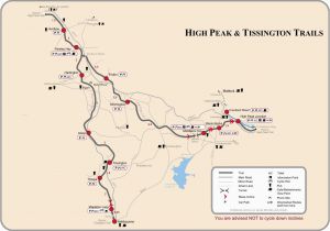 Map Of Derbyshire England Tissington High Peak Trails England Map Derbyshire England