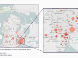 Map Of Detroit area Michigan Report Details Hardest Hit Michigan areas for Opioid Use Drug