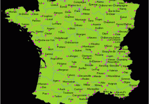 Map Of Dijon area France Map Of France Cities France Map with Cities and towns