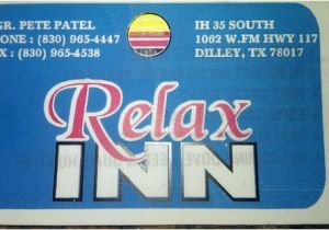 Map Of Dilley Texas Relax Inn Hotel Reviews Dilley Tx Tripadvisor
