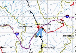 Map Of Dillon Colorado Silverthorne Colorado Co 80497 Profile Population Maps Real