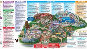 Map Of Disney California Adventure Park 10 Awesome Printable Map Disneyland California Elegant Disney