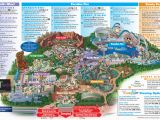 Map Of Disneyland and California Adventure Park Map Of Disney California Adventure Park Reference California