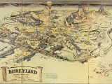 Map Of Disneyland In California Image Copyright Van Eaton Galleries Image Caption the Map Was Used