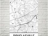 Map Of Douglasville Georgia Pinterest