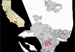 Map Of Downey California Willowbrook California Wikipedia
