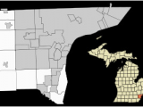 Map Of Downriver Michigan National Register Of Historic Places Listings In Wayne County