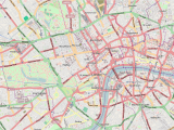 Map Of Downtown London England Central London Wikipedia