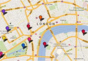 Map Of Downtown London England London attractions tourist Map Things to Do Visitlondon Com