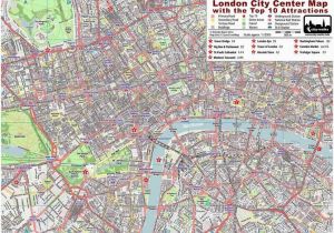 Map Of Downtown London England London City Center Street Map Free Pdf Download