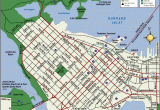 Map Of Downtown Vancouver Canada Downtown Vancouver Map tourist attractions In Vancouver