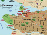 Map Of Downtown Vancouver Canada Vancouver Canada Location Map