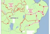 Map Of Drummond island Michigan Drummond island East Cycle Conservation Club Of Michigan