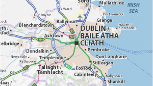 Map Of Dublin Ireland and Surrounding area Detailed Map Of Dublin Dublin Map Viamichelin