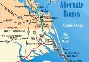 Map Of Duck north Carolina Obx Map Inspirational Map Of the Outer Banks Including Hatteras and