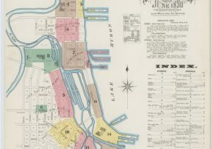 Map Of Dundee Michigan Map 1800 to 1899 Michigan Library Of Congress