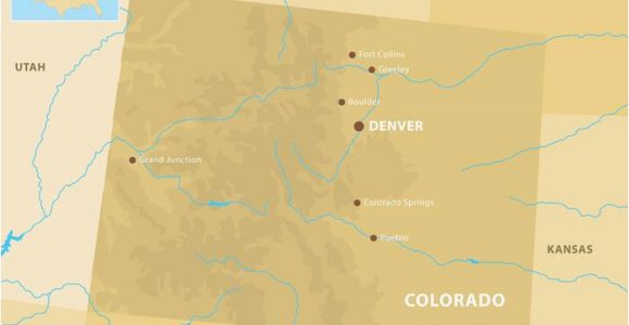 Map Of Eagle Colorado Colorado Mountains Map Download Free Vector Art Stock Graphics