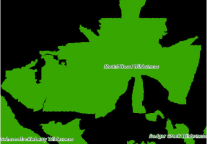 Map Of Eagle Point oregon Mt Hood National forest Mount Hood Wilderness