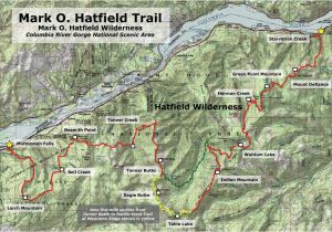 Map Of Eagle Point oregon Starvation Creek Falls Wyeast Blog