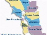 Map Of East Bay California Bay area Census
