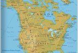 Map Of East Coast Canada and Usa the Map Shows the States Of north America Canada Usa and Mexico