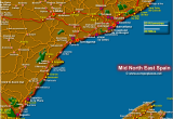 Map Of East Coast Of Spain Detailed Map Of East Coast Of Spain Twitterleesclub