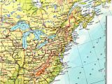 Map Of East Coast Usa and Canada Printable Road Maps East Coast Usa and Travel Information
