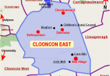 Map Of East Ireland Clooncon East