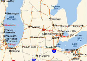 Map Of East Lansing Michigan Map Of Lansing Michigan Bnhspine Com