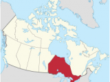 Map Of Eastern Canada and New England Ontario Wikipedia